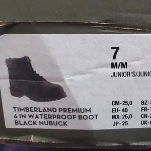 Timberland boots, size 7